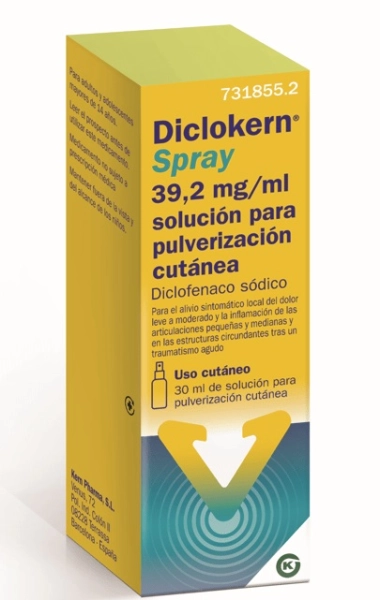 Diclokern Spray 39,2 mg/ml Diclokern Spray 39,2 mg/ml